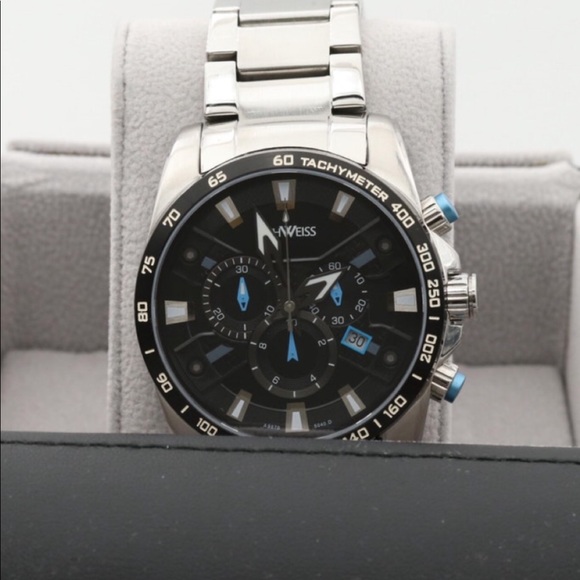 Schweiss Swiss Stainless Steel Wristwatch